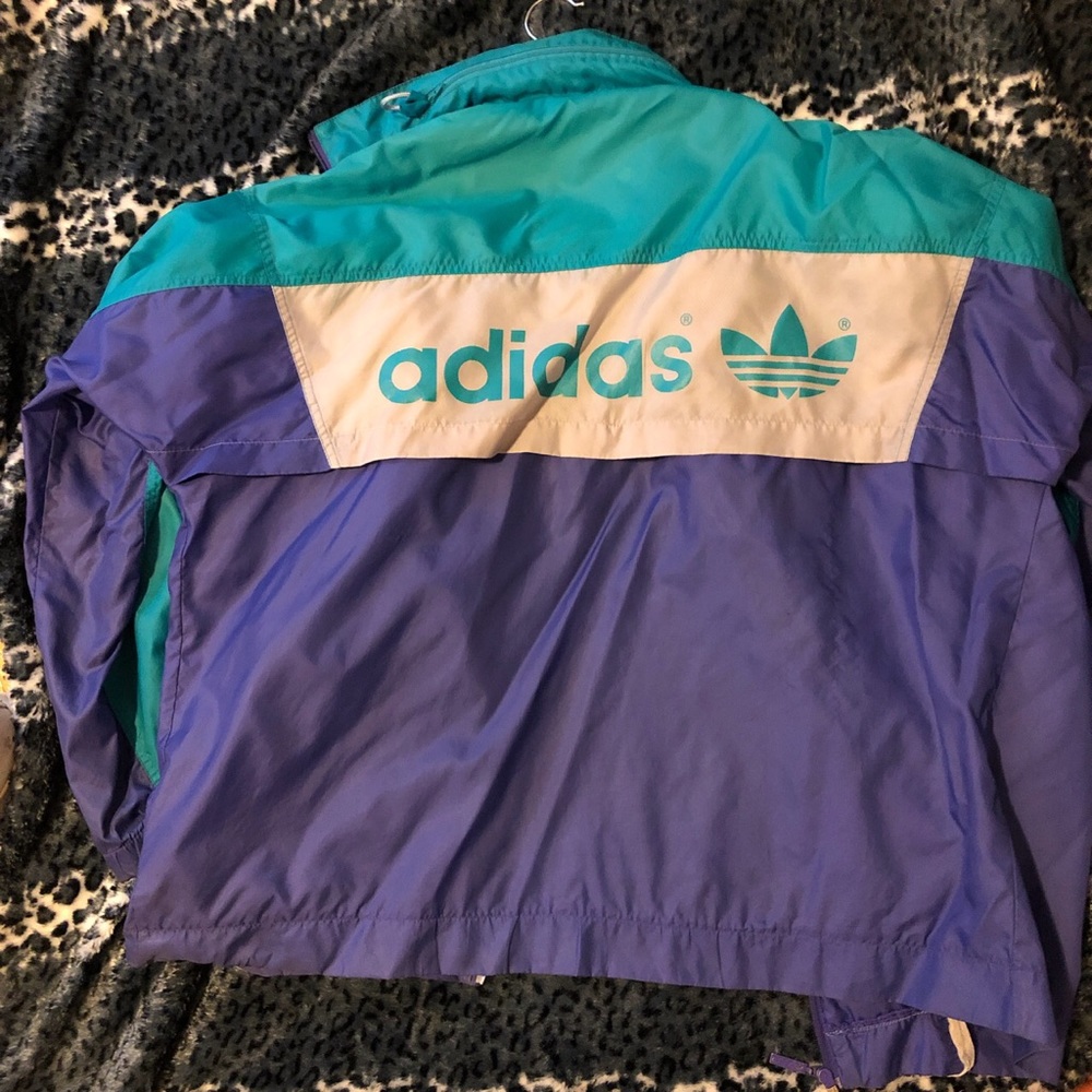 Men’s lightweight Adidas jacket. Original 80s